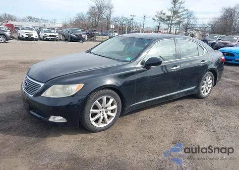 2007 Lexus Ls 460 из США, поврежденный, VIN JTHBL46F275048887